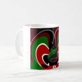 Coffee cup Kenya Flag Hakuna Matata Koffiemok (Voorkant links)