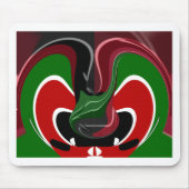 Coffee cup Kenya Flag Hakuna Matata Muismat (Voorkant)