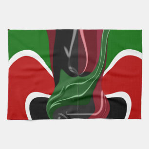 Coffee cup Kenya Flag Hakuna Matata Theedoek