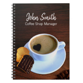 Coffee Cup Koffie Winkelwagentje Shaped Foam Cooki Notitieboek