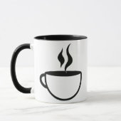 Coffee cup logo mok (Links)