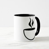 Coffee cup logo mok (Voorkant rechts)