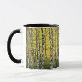 Coffee Cup Mok Acadia Forest Birch Trees (Links)