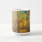 Coffee Cup Mok - Acadia Forest Birch Trees #2 (Center)