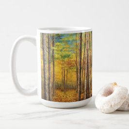 Coffee Cup Mok - Acadia Forest Birch Trees #2