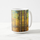 Coffee Cup Mok - Acadia Forest Birch Trees #2 (Voorkant rechts)