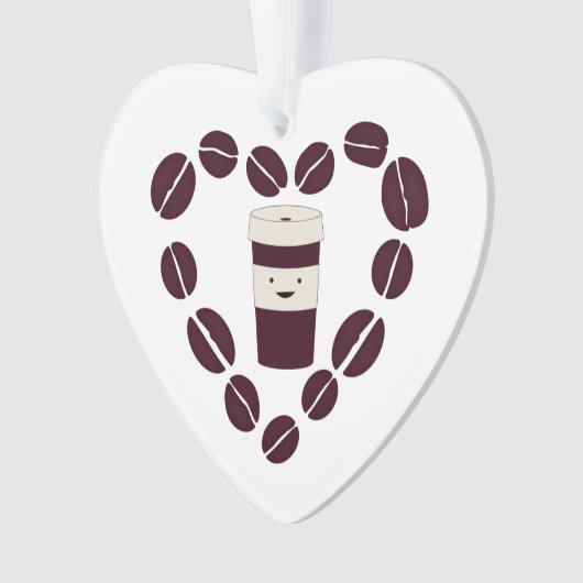 Coffee Cup Ornament (voorkant)
