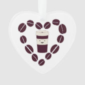 Coffee Cup Ornament (voorkant)