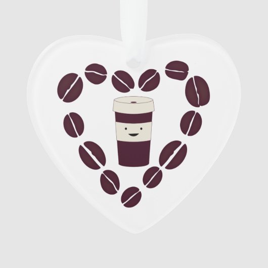 Coffee Cup Ornament (voorkant)