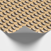 Coffee Cup Pattern Cadeaupapier (Hoek)