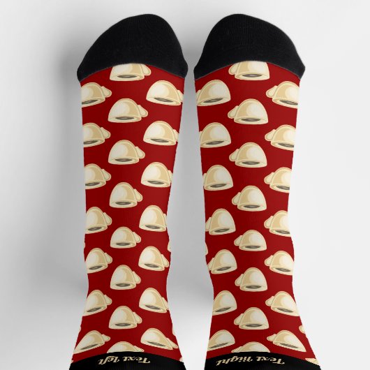 Coffee Cup Pattern Socks Sokken (Top)