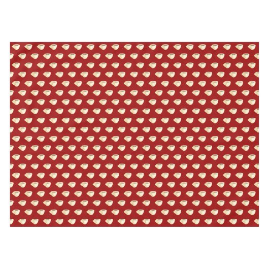 Coffee Cup Pattern Tablecloth Tafelkleed (Voorkant (Horizontaal))