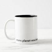 Coffee cup Planet Soul CVR, www.planet-soul.com Tweekleurige Koffiemok (Links)
