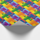 Coffee Cup Pop Art. Cadeaupapier (Hoek)
