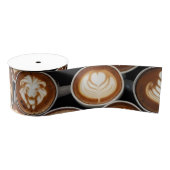 Coffee Cup Ribbon Grosgrain Lint (Spoel)