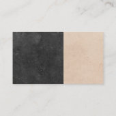 Coffee Cup Splash Logo Visitekaartje (Achterkant)