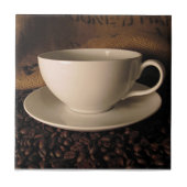 Coffee Cup Tegeltje (Voorkant)