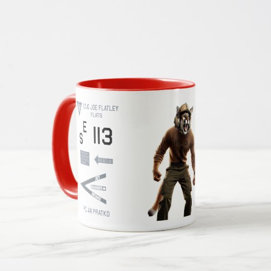 Coffee Cup VFA-131 WILDCATS AK 113 PC Mok (Voorkant links)