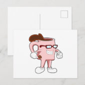 Coffee cup with Coffee Briefkaart (Voorkant / Achterkant)