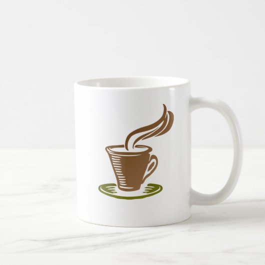 Coffee Cup with Coffee Cup Design Koffiemok (Rechts)
