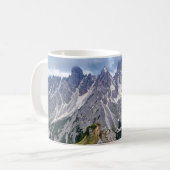 Coffee cup with the Dolomites Koffiemok (Voorkant links)