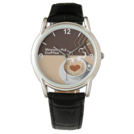 Coffee Cup Wrist Watch – Stylish Cafe Inspired Tim Horloge