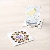 COFFEE & CUSSIN' van Jeff Willis Art Kartonnen Onderzetters (Insitu)