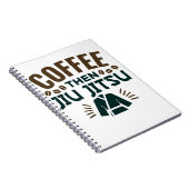 Coffee Dan Jiu Jitsu BJJ Jiujitsu Notitieboek (Rechterzijde)