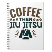 Coffee Dan Jiu Jitsu BJJ Jiujitsu Notitieboek (Voorkant)