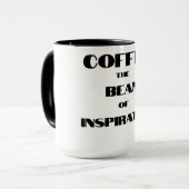 COFFEE | De boon van inspiratie! Mok (Voorkant links)