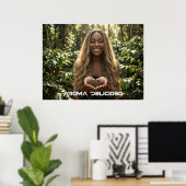 COFFEE - DELICIEUZE GEUR POSTER (Thuiskantoor)