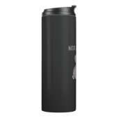 Coffee Design Funny Thermosbeker (Gedraaid links)