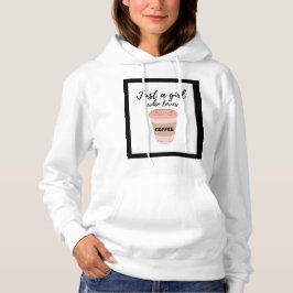 Coffee Design Hoddie voor Vrouw Hoodie