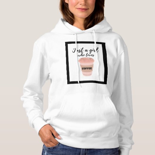 Coffee Design Hoddie voor Vrouw Hoodie (Voorkant)