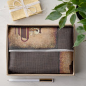 Coffee Design Rustic Decoupage Seamless Pattern Ti Tissuepapier (Geschenk)