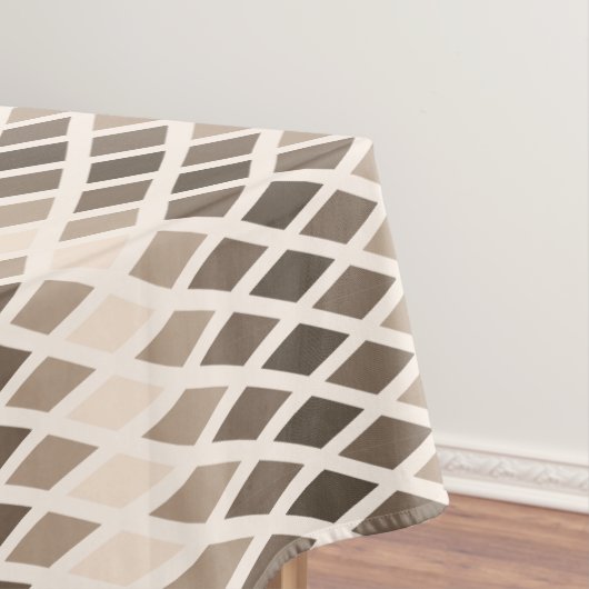 Coffee Diamond Ombre Tafelkleed (Voorbeeld)