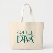 Coffee Diva Jumbo tas (Voorkant)