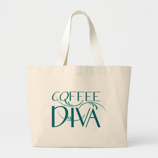 Coffee Diva Jumbo tas (Voorkant)