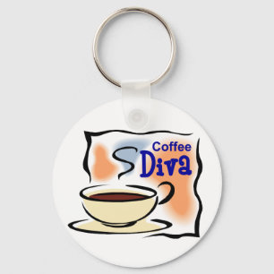 Coffee Diva Sleutelhanger