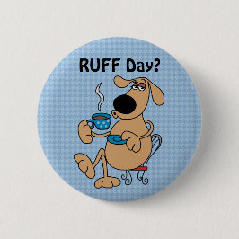 Coffee Dog Button