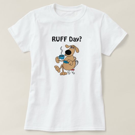 Coffee Dog T-Shirt (Design voorkant)