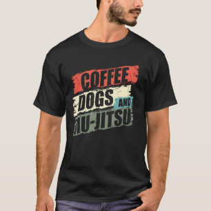 Coffee Dogs Jiu Jitsu BJJ Dogs 2 T-shirt