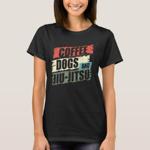 Coffee Dogs Jiu Jitsu BJJ Dogs 2 T-shirt