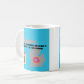 Coffee, Donuts and Christmas Music in Michigan  Koffiemok (Voorkant links)