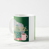 Coffee, Donuts and Christmas Music in Wisconsin  Koffiemok (Voorkant links)