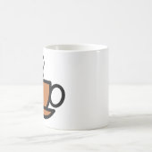 Coffee Doodle Mok – Cafeïne Lover Gift (Center)
