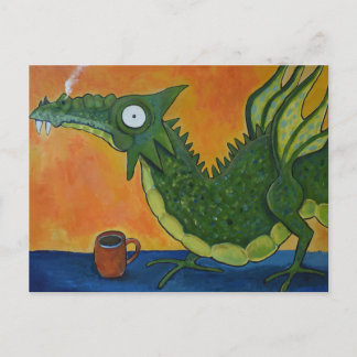 Coffee Dragon Briefkaart