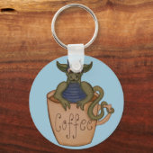 Coffee dragon sleutelhanger (Voorkant)
