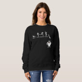 Coffee Drink Diver Espresso Drinker Caffeine Trui (Voorkant volledig)