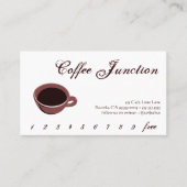 Coffee Drink Punch / Loyalty Card (Voorkant)